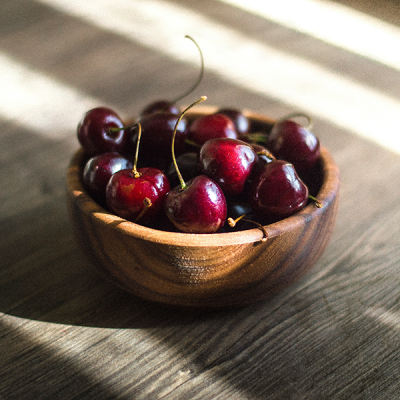Fresh Organic Cherries (500g)